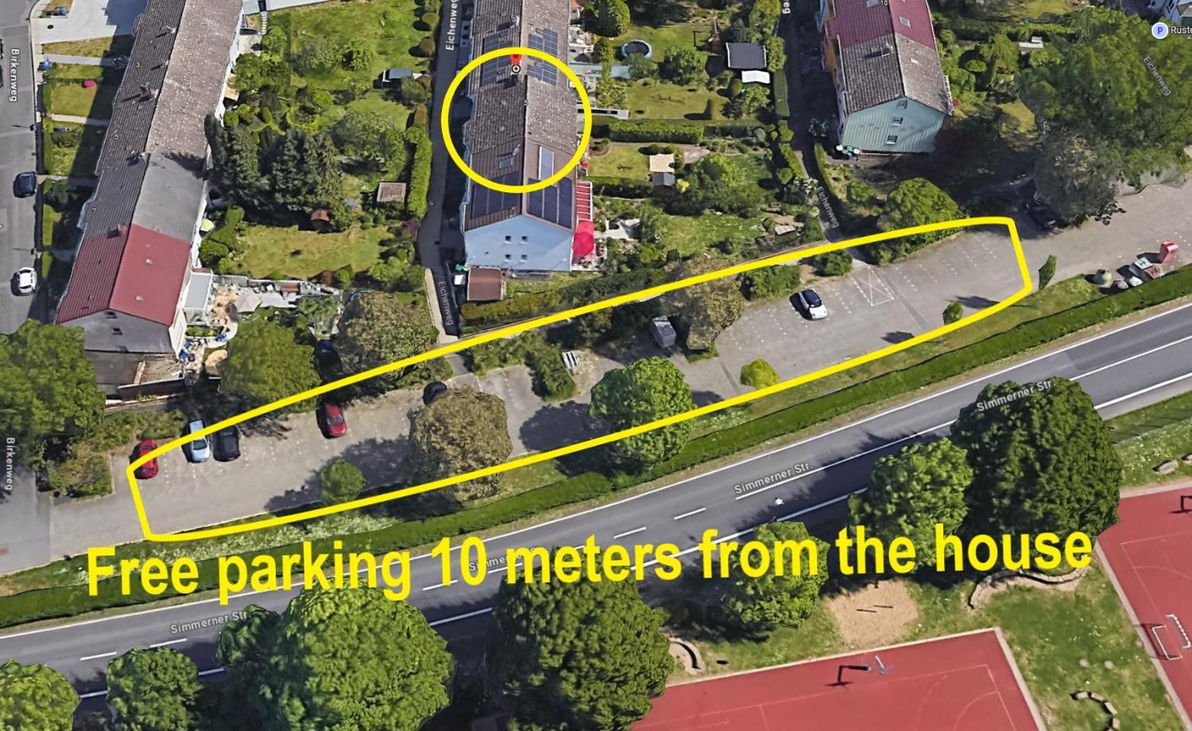 Koblenzliebe Rhein Ferienwohnung 3-Zimmer Garten Parking كوبلنس المظهر الخارجي الصورة